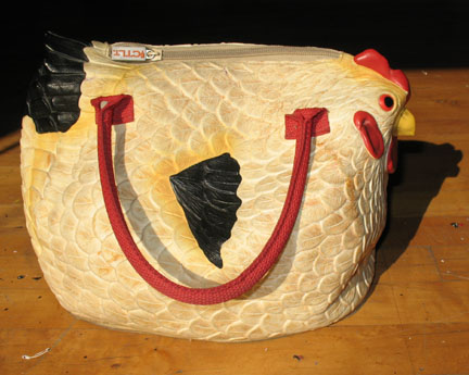 chicken purse