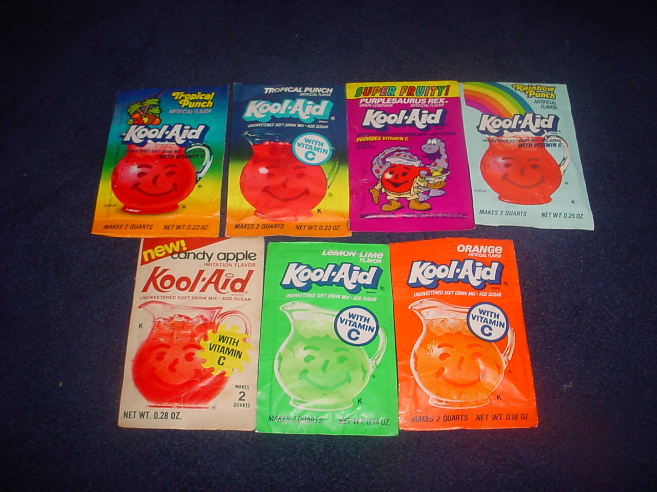 The Allee Willis Museum of Kitsch » Vintage KoolAid Packets and Pitcher