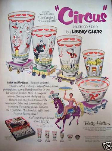 Vintage Libbey Hostess Sets (drinking glasses)