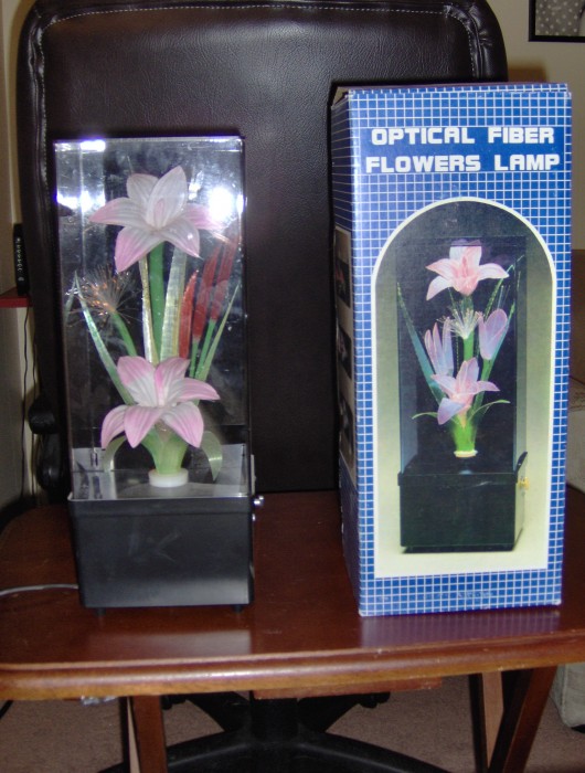 The Allee Willis Museum of Kitsch » Fiber Optic Flower Lamp