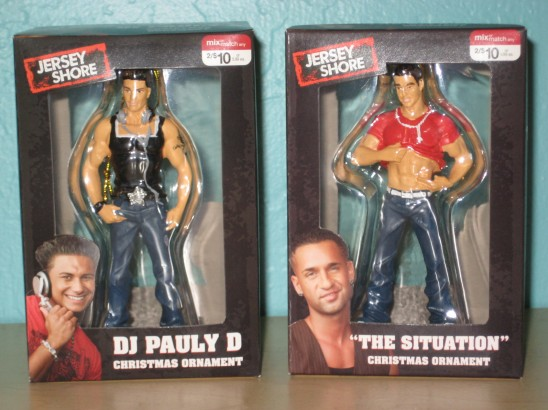 jersey shore christmas ornament